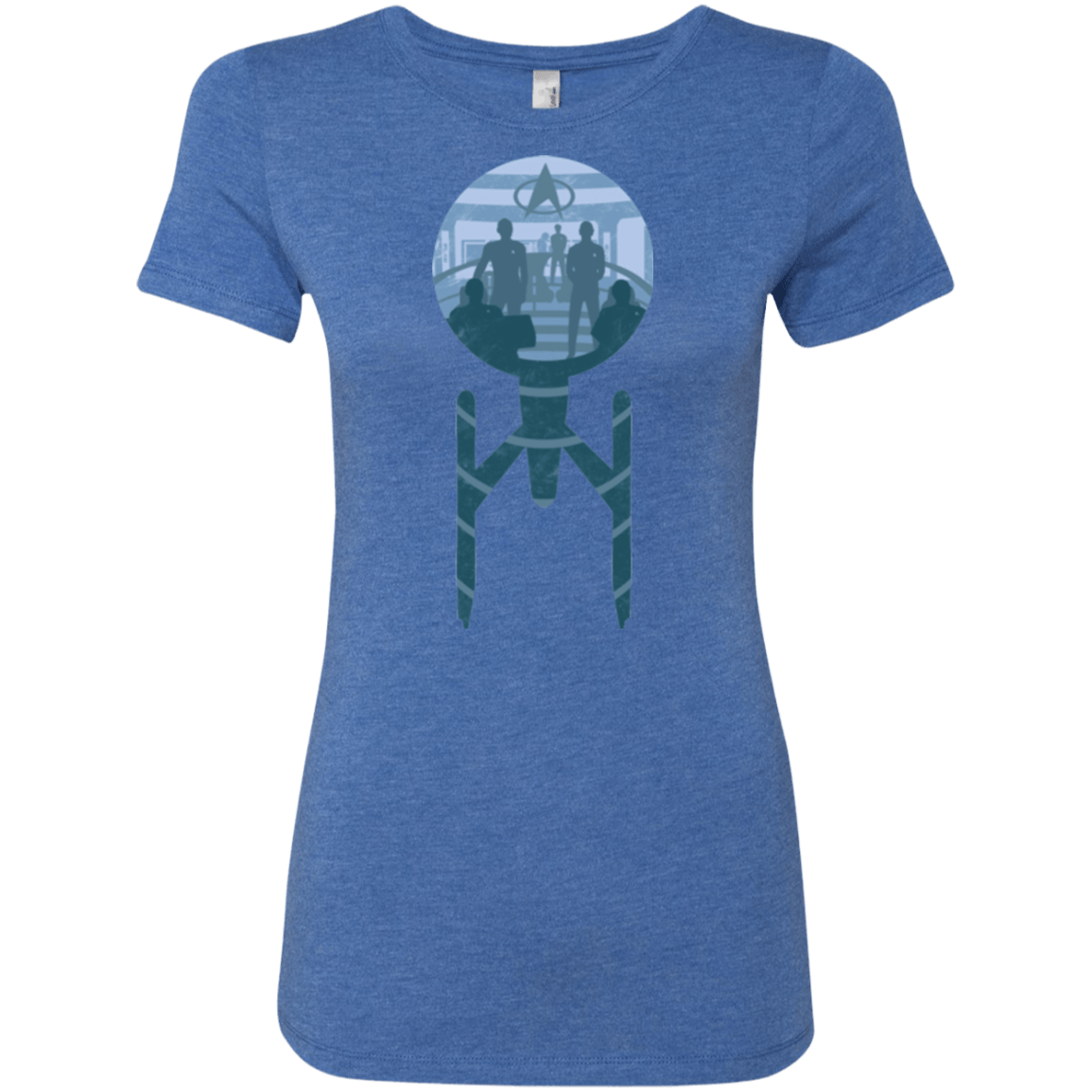 T-Shirts Vintage Royal / Small Enterprise Crew Women's Triblend T-Shirt