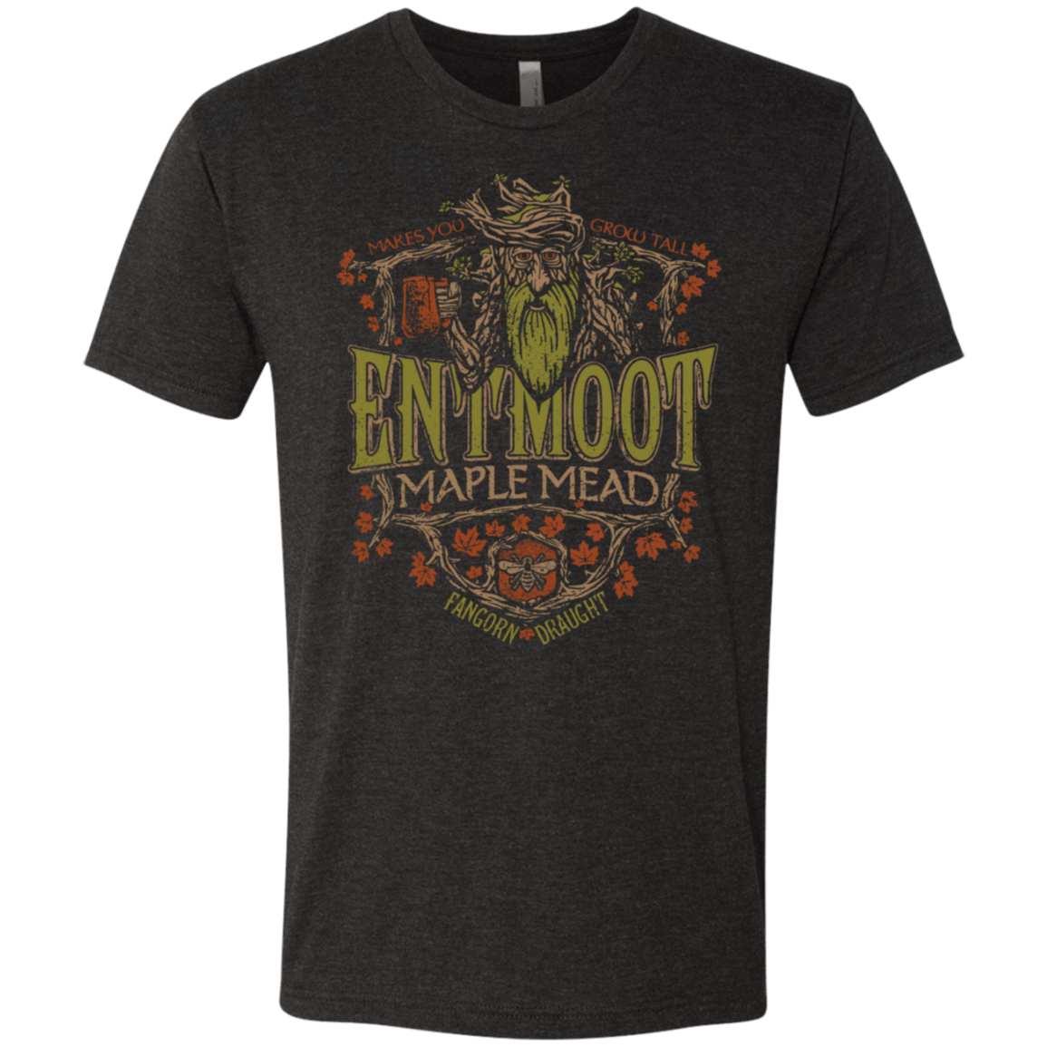 T-Shirts Vintage Black / S Entmoot Maple Mead Men's Triblend T-Shirt