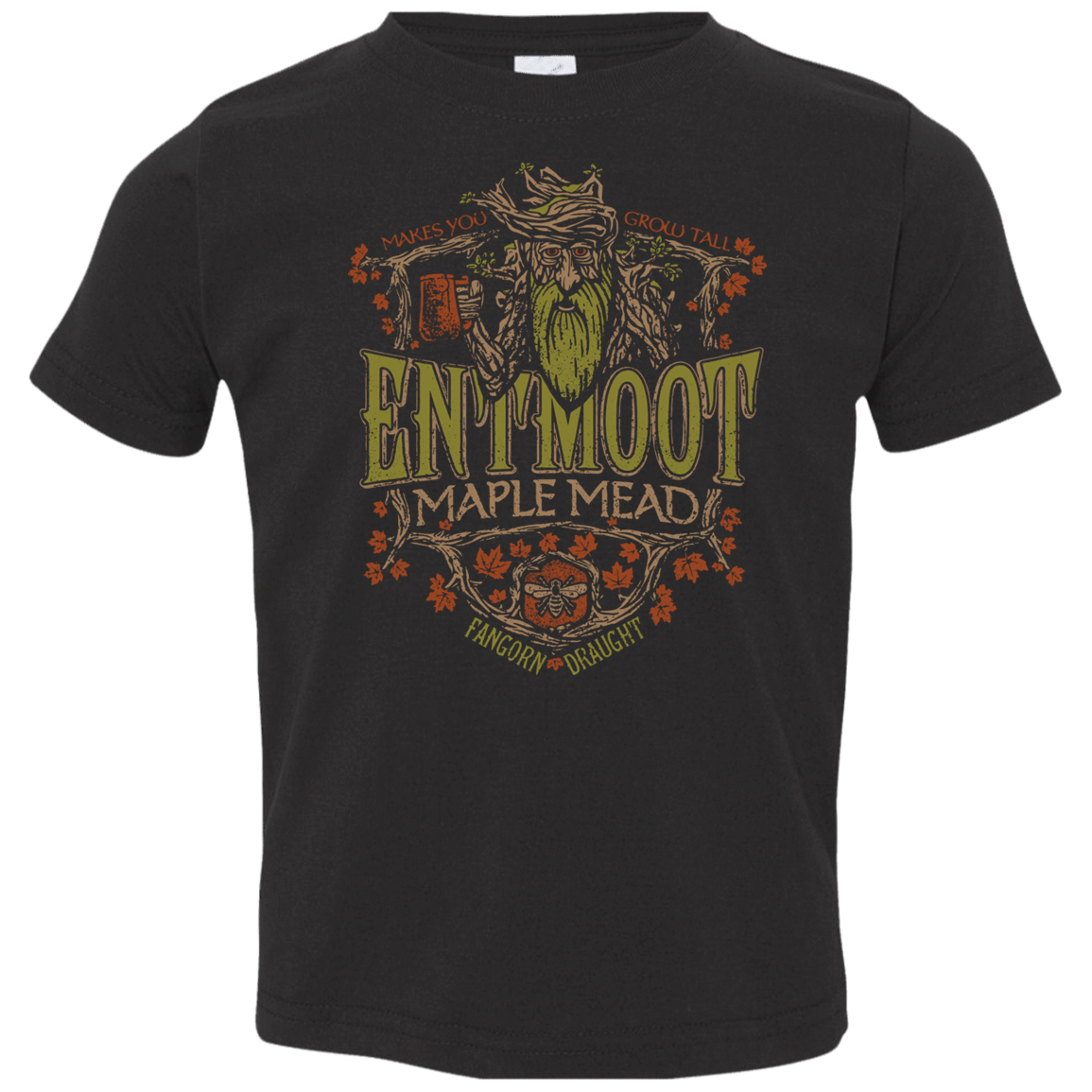 T-Shirts Black / 2T Entmoot Maple Mead Toddler Premium T-Shirt