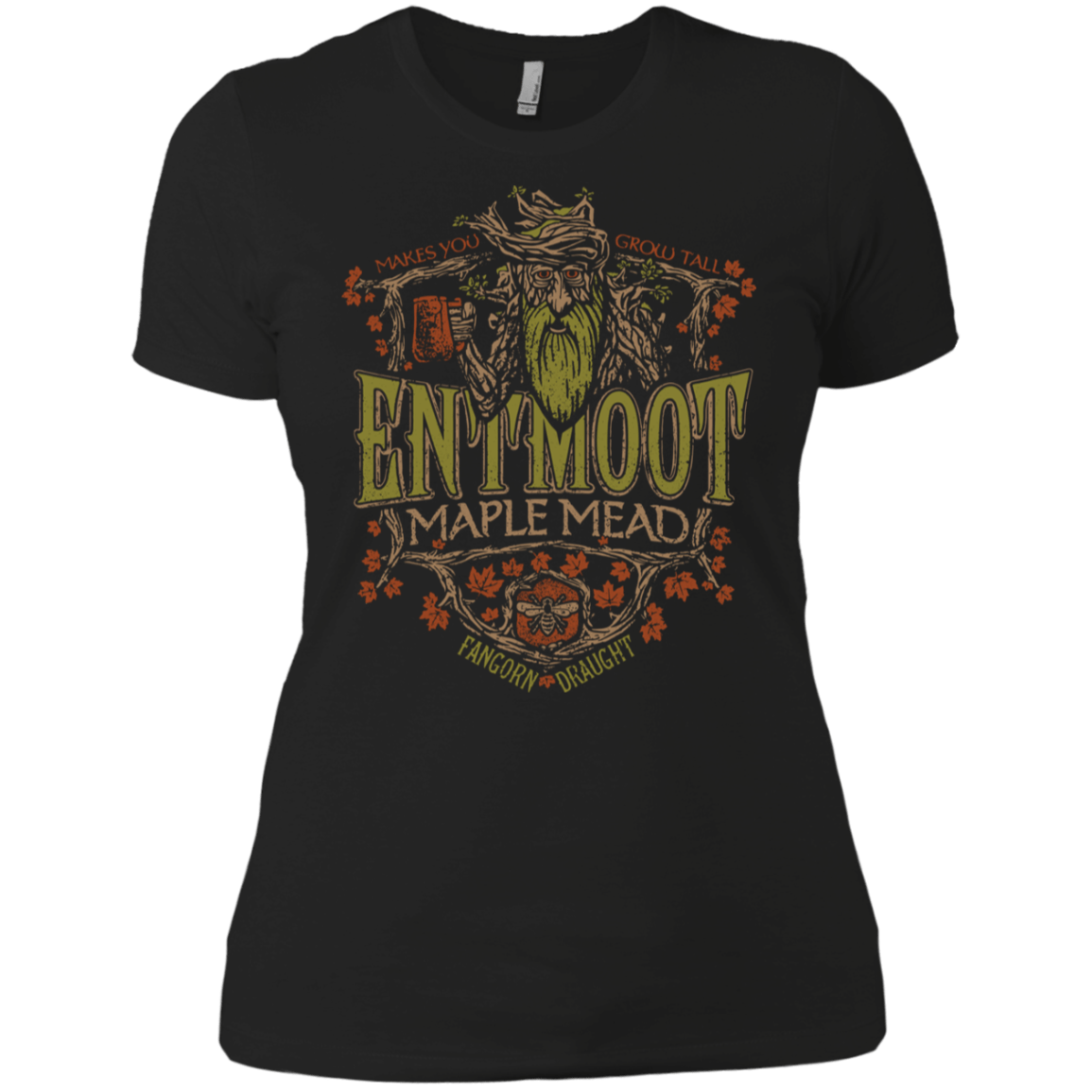 T-Shirts Black / X-Small Entmoot Maple Mead Women's Premium T-Shirt