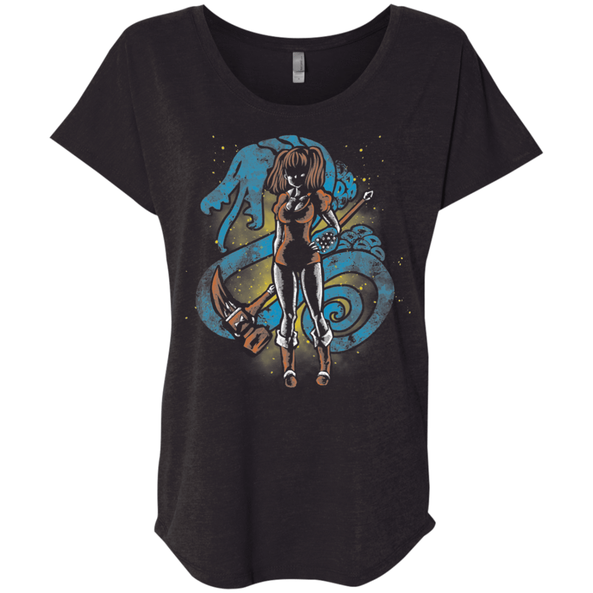 T-Shirts Vintage Black / X-Small Envy Hero Triblend Dolman Sleeve