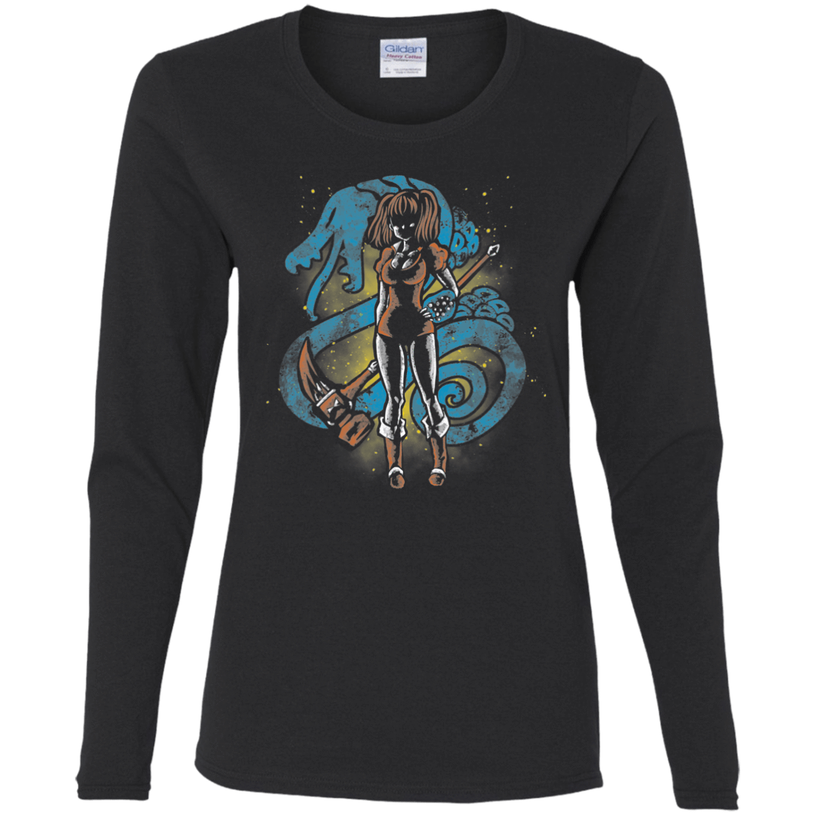 T-Shirts Black / S Envy Hero Women's Long Sleeve T-Shirt