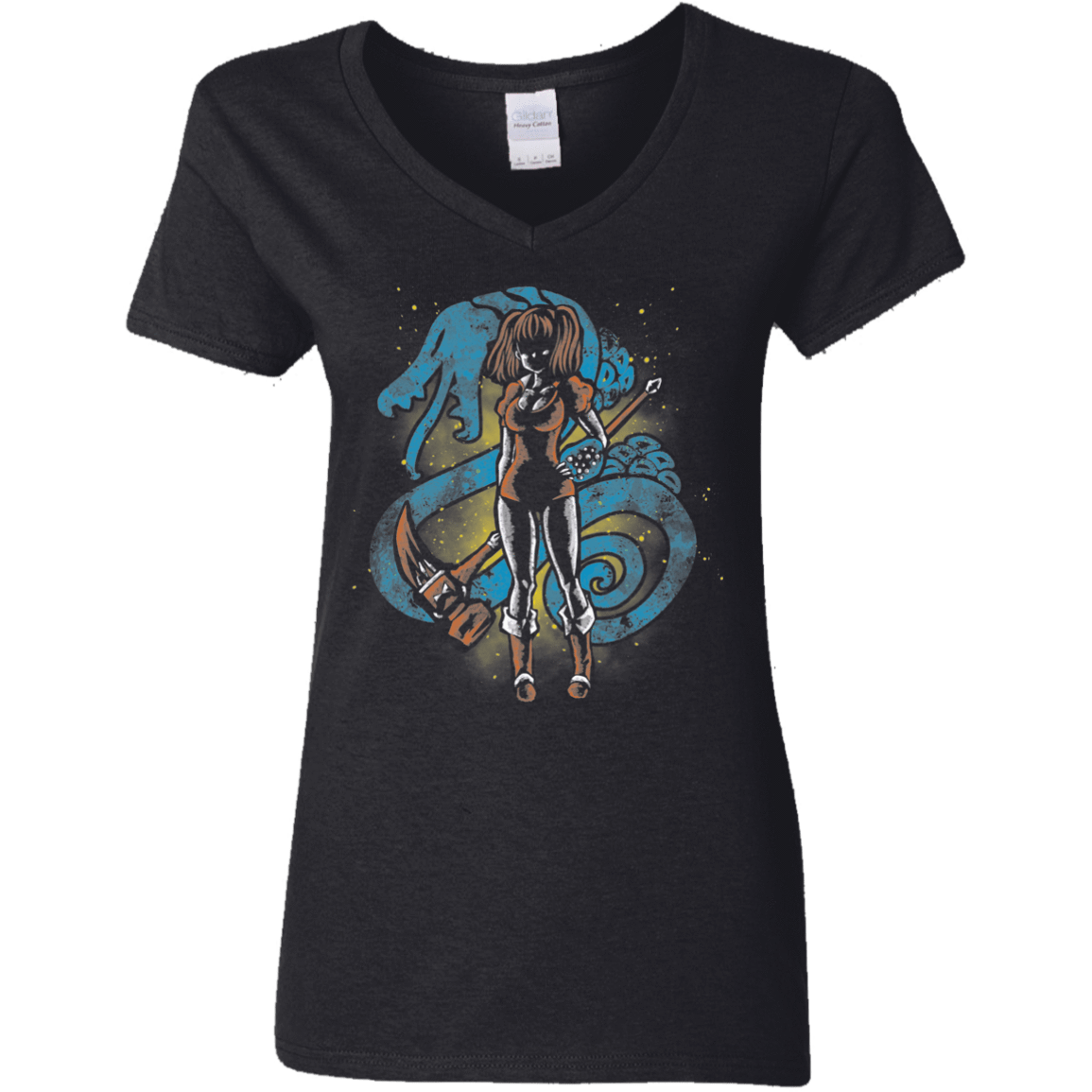 T-Shirts Black / S Envy Hero Women's V-Neck T-Shirt