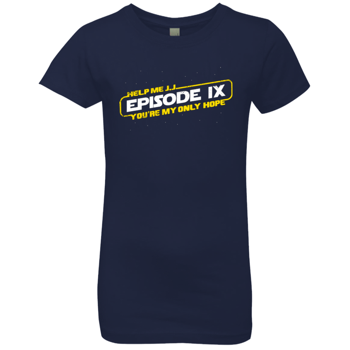 T-Shirts Midnight Navy / YXS Episode IX Girls Premium T-Shirt