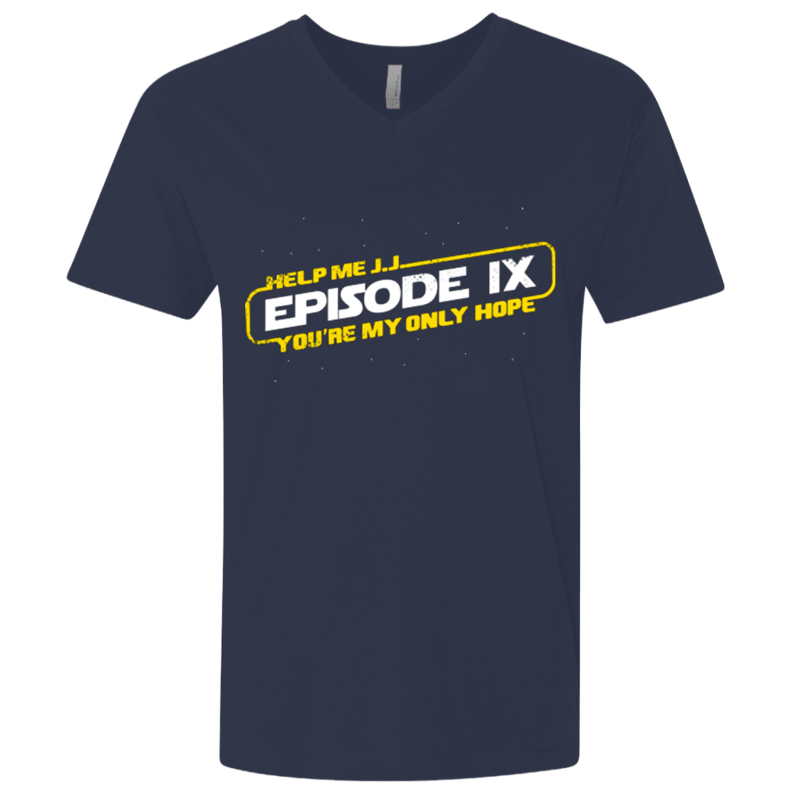 T-Shirts Midnight Navy / X-Small Episode IX Men's Premium V-Neck