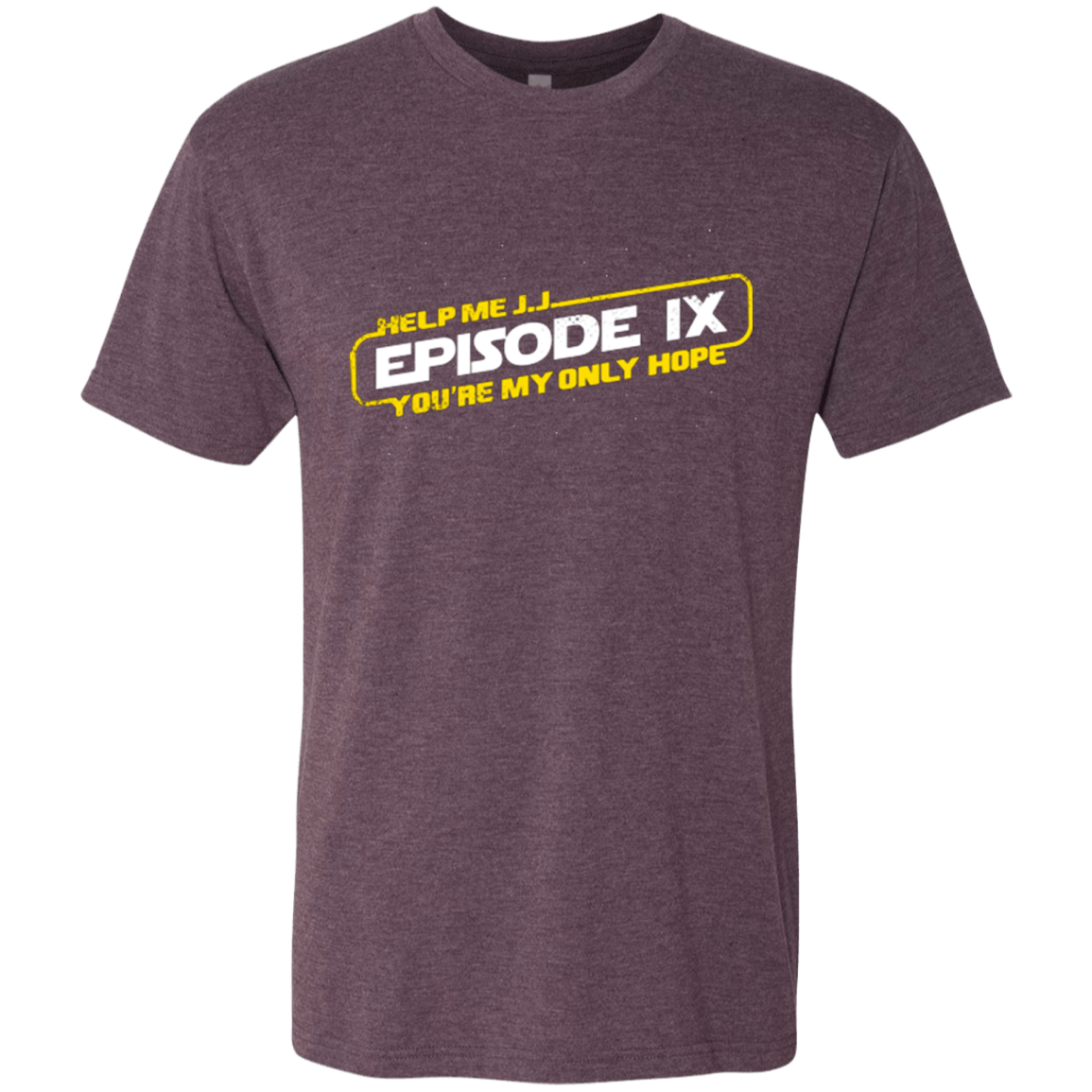T-Shirts Vintage Purple / Small Episode IX Men's Triblend T-Shirt