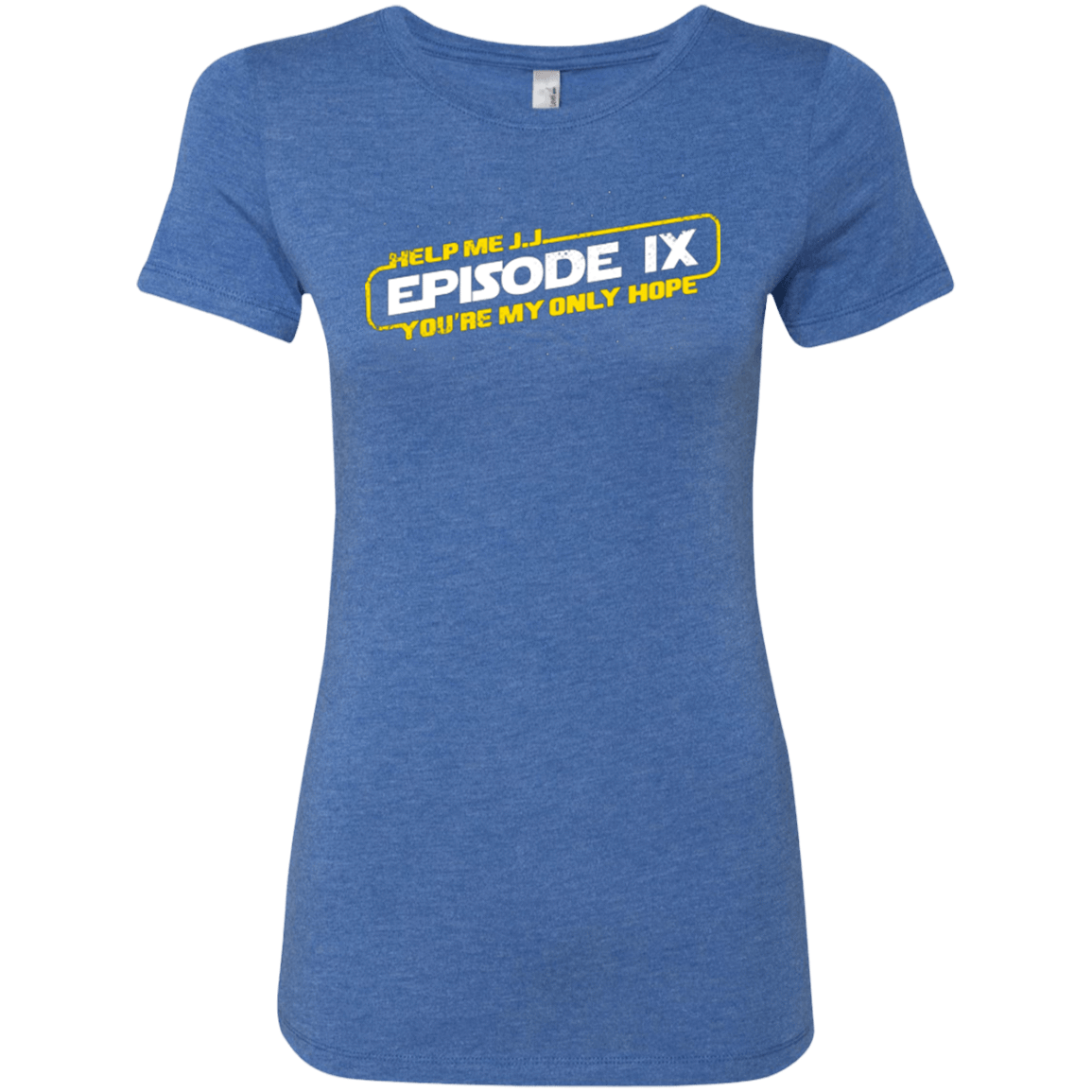 T-Shirts Vintage Royal / Small Episode IX Women's Triblend T-Shirt