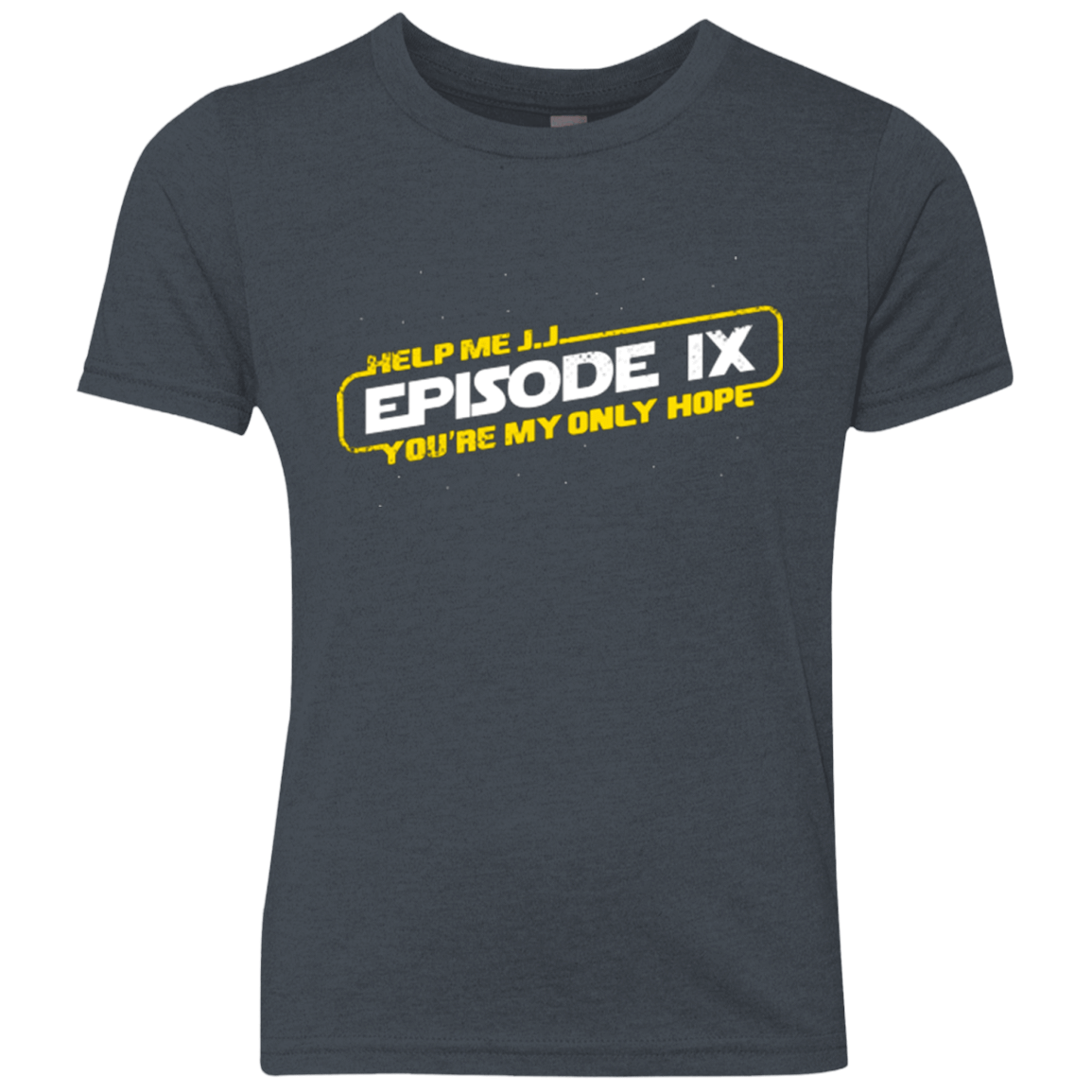 T-Shirts Vintage Navy / YXS Episode IX Youth Triblend T-Shirt