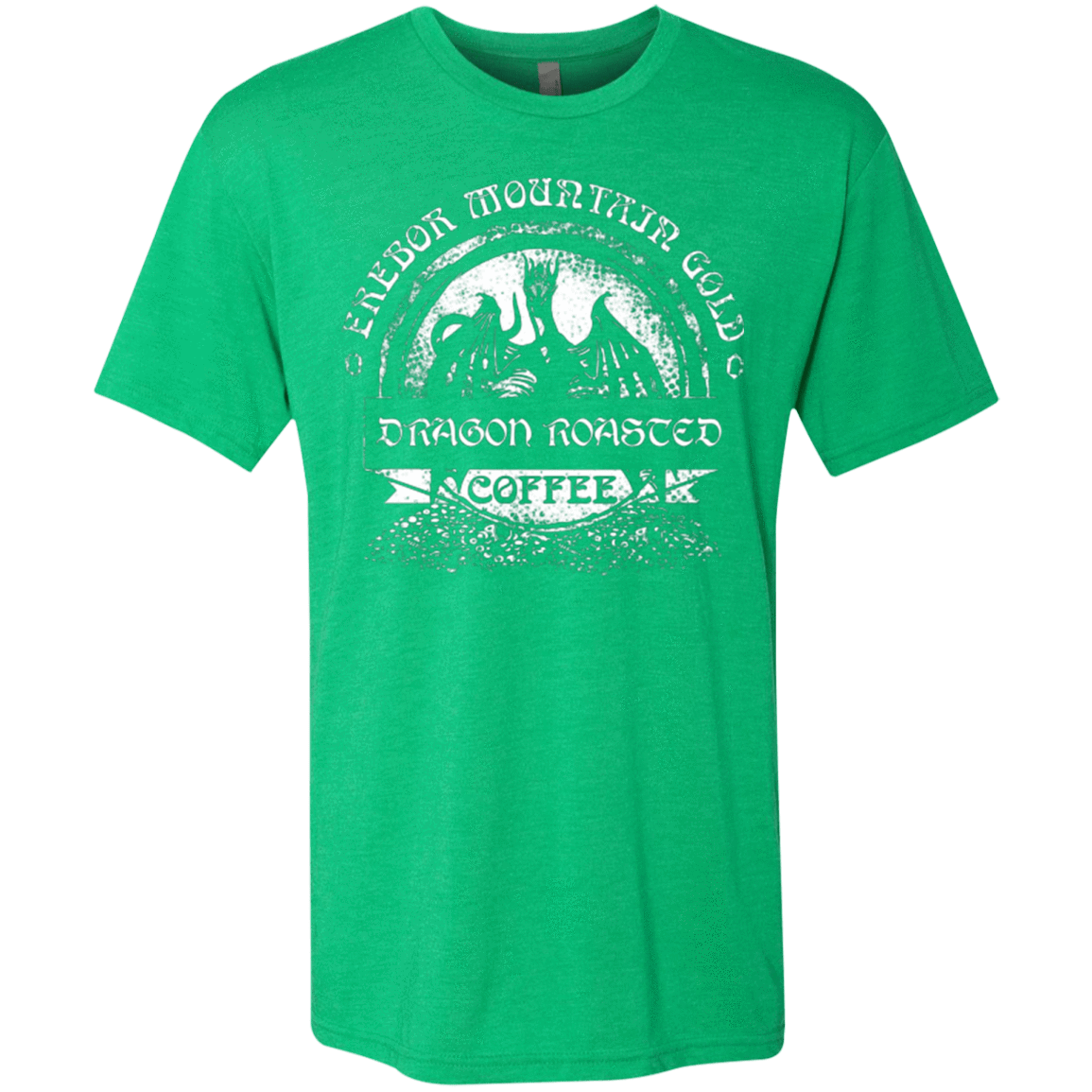 T-Shirts Envy / Small Erebor Coffee Men's Triblend T-Shirt