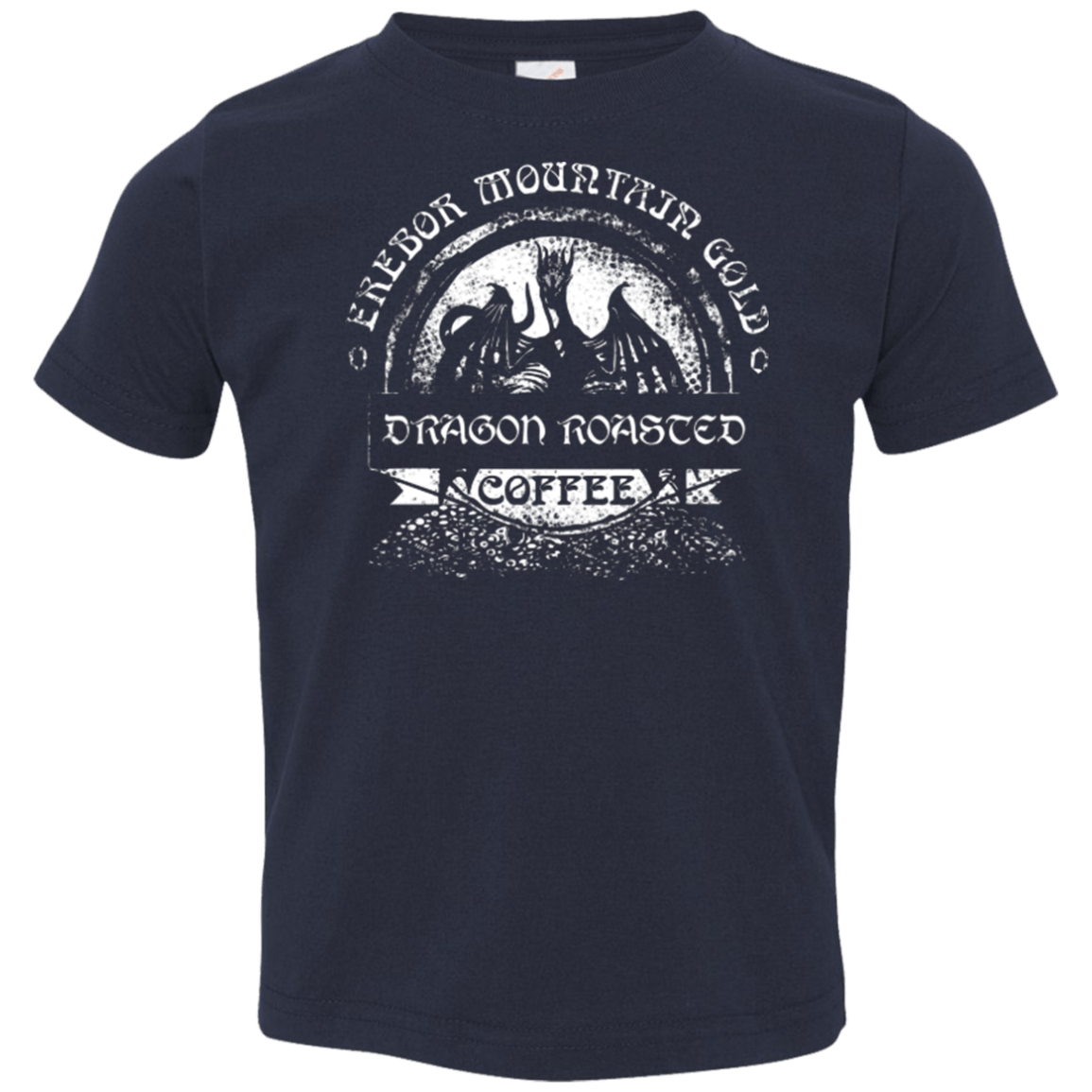 T-Shirts Navy / 2T Erebor Coffee Toddler Premium T-Shirt