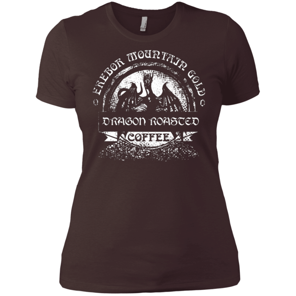 T-Shirts Dark Chocolate / X-Small Erebor Coffee Women's Premium T-Shirt