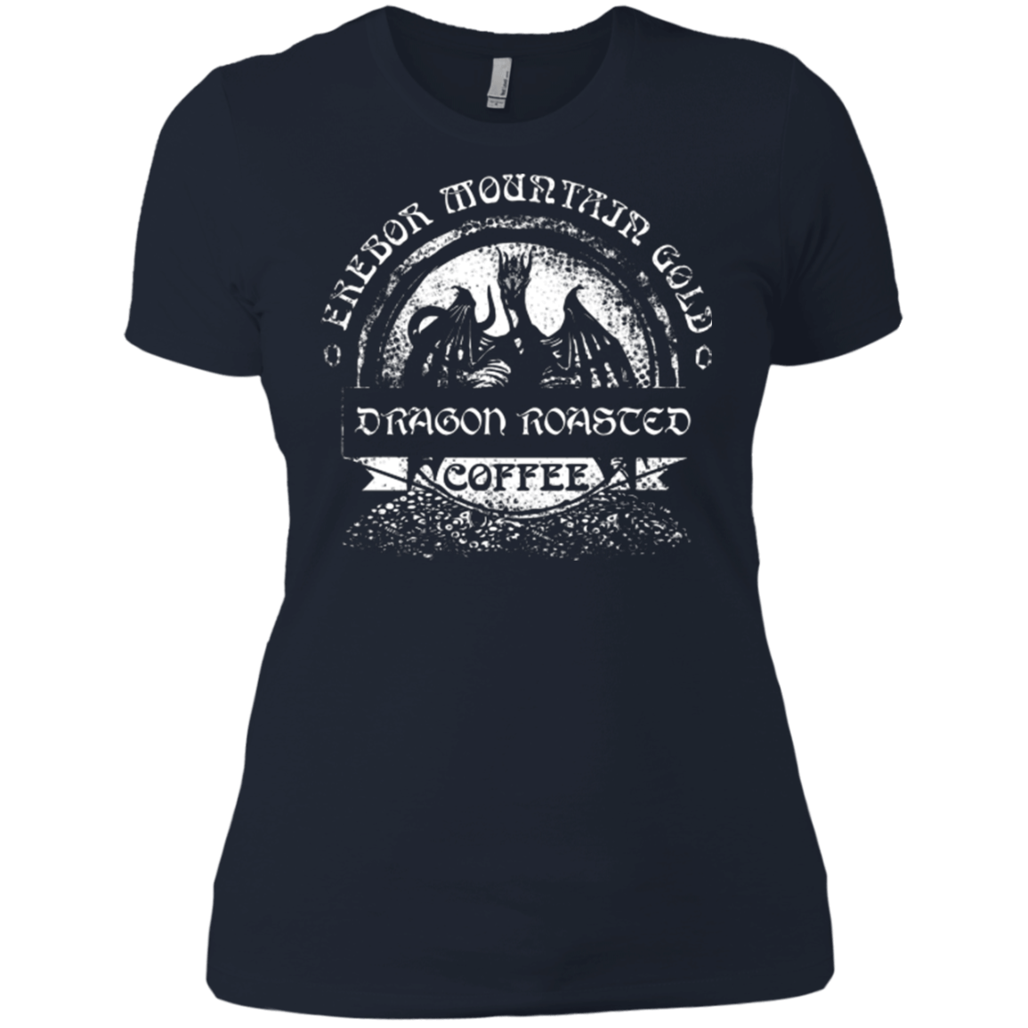 T-Shirts Midnight Navy / X-Small Erebor Coffee Women's Premium T-Shirt