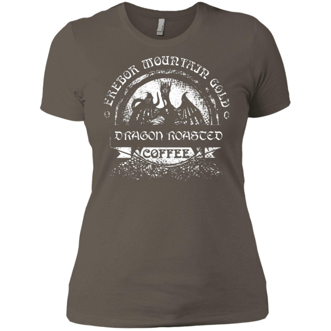 T-Shirts Warm Grey / X-Small Erebor Coffee Women's Premium T-Shirt