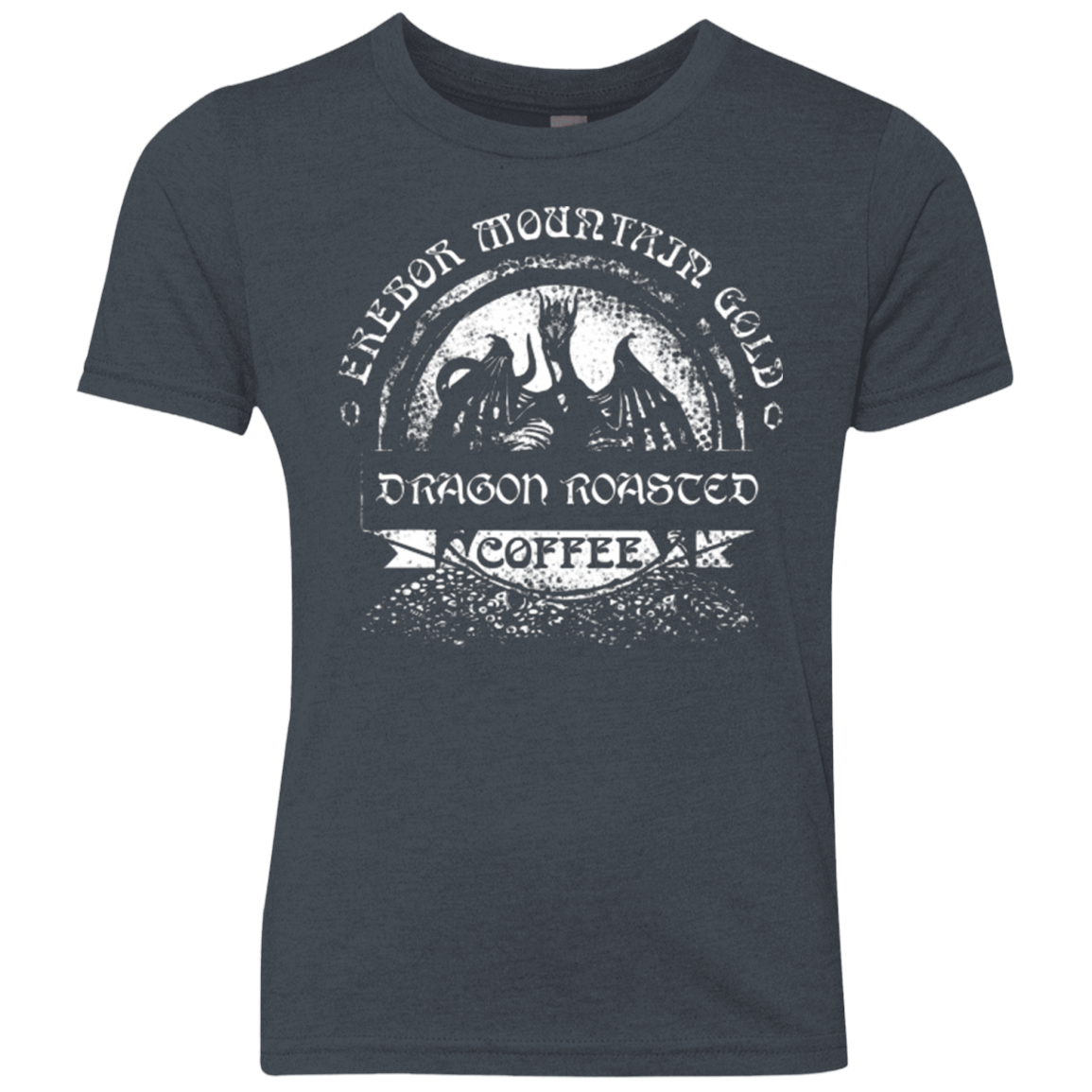 T-Shirts Vintage Navy / YXS Erebor Coffee Youth Triblend T-Shirt