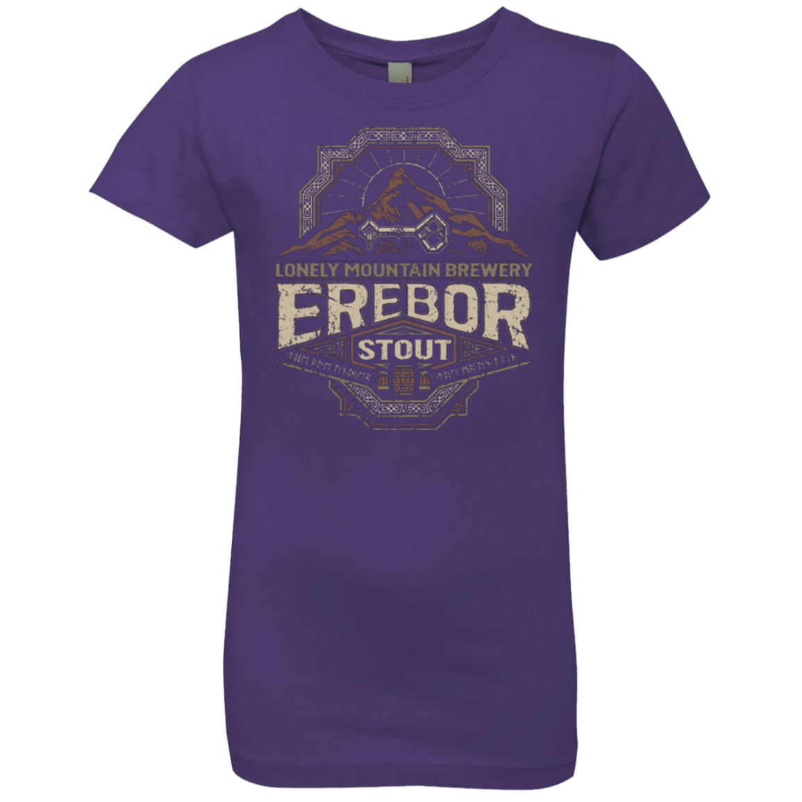 T-Shirts Purple Rush / YXS Erebor Stout Girls Premium T-Shirt