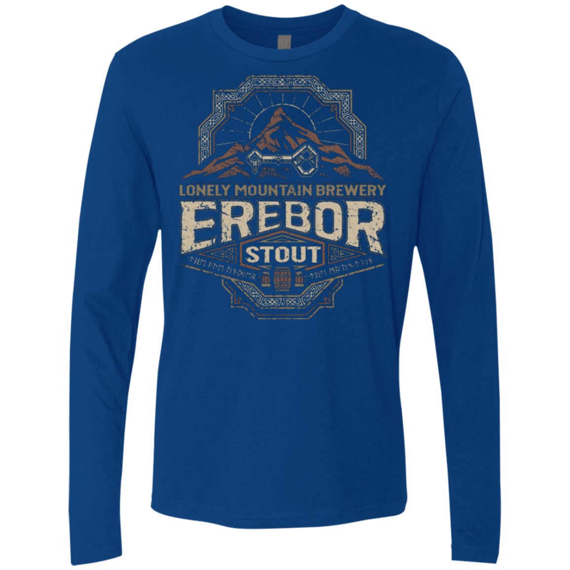 T-Shirts Royal / Small Erebor Stout Men's Premium Long Sleeve