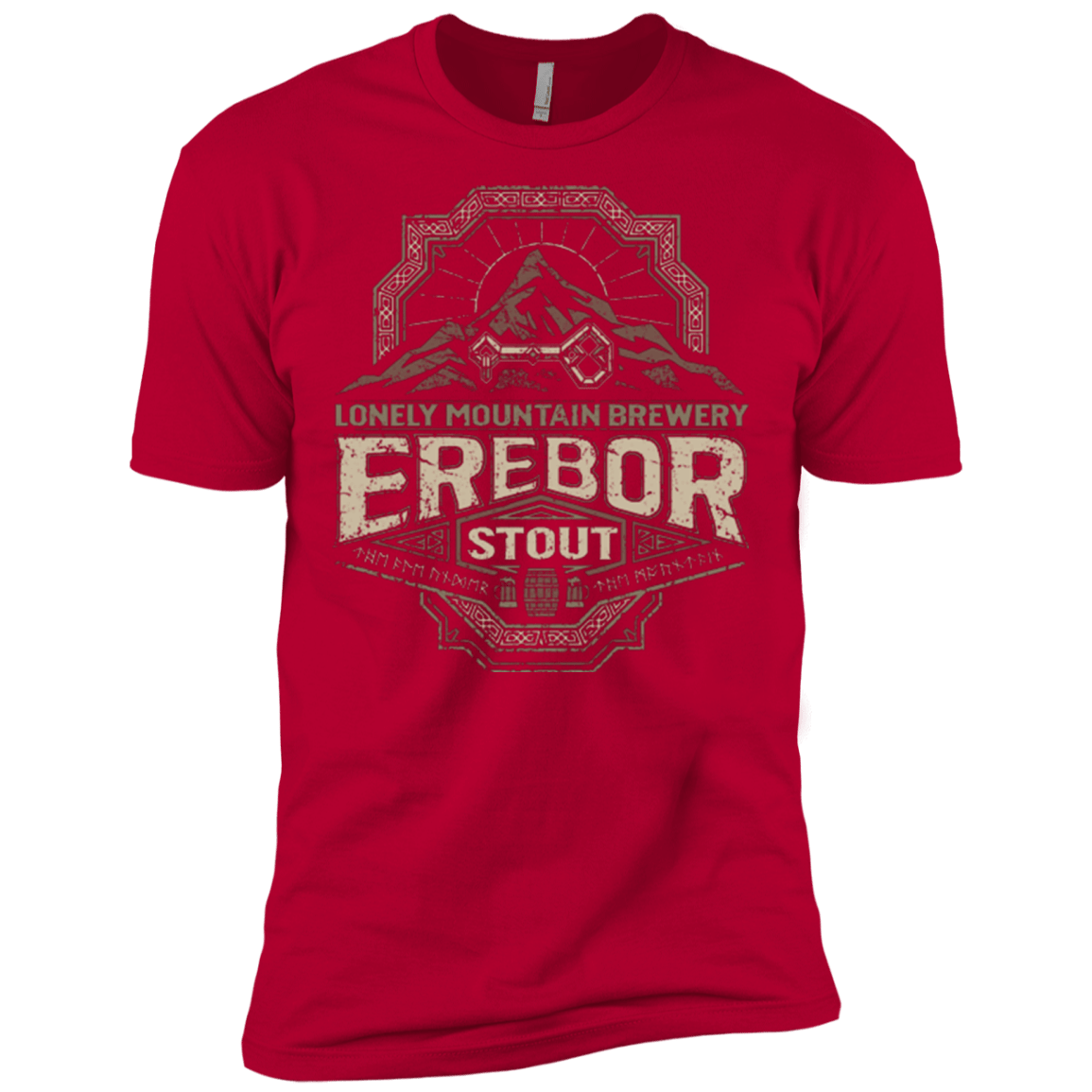 T-Shirts Red / X-Small Erebor Stout Men's Premium T-Shirt