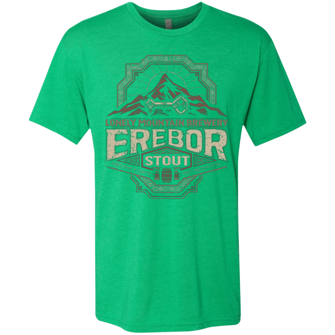 T-Shirts Envy / Small Erebor Stout Men's Triblend T-Shirt