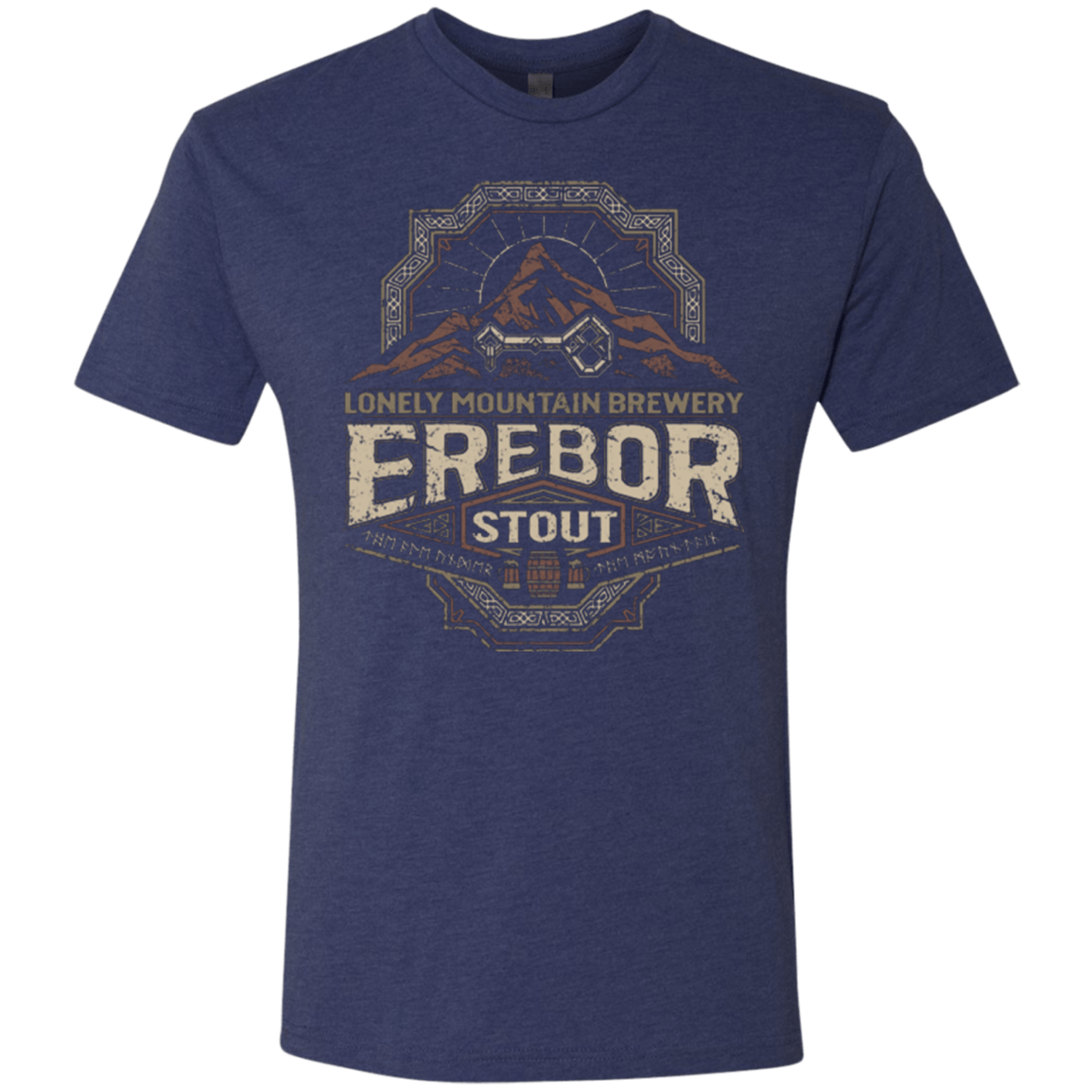 T-Shirts Vintage Navy / Small Erebor Stout Men's Triblend T-Shirt