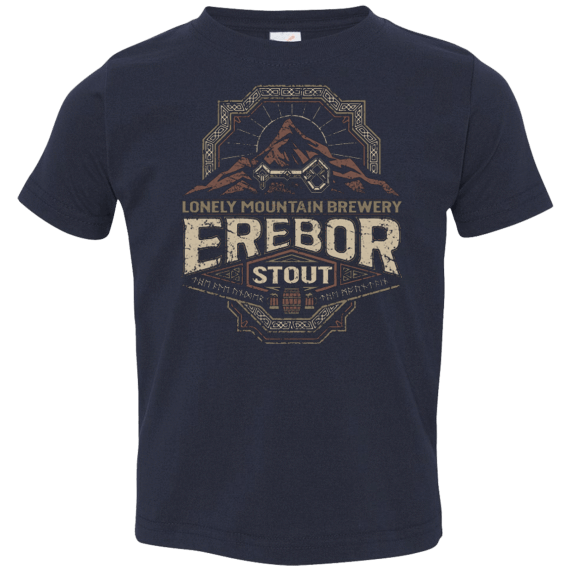 T-Shirts Navy / 2T Erebor Stout Toddler Premium T-Shirt