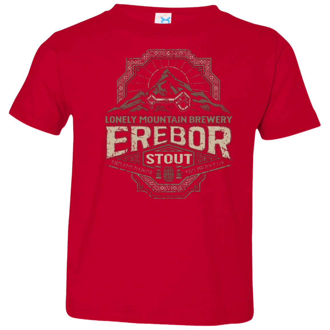 T-Shirts Red / 2T Erebor Stout Toddler Premium T-Shirt