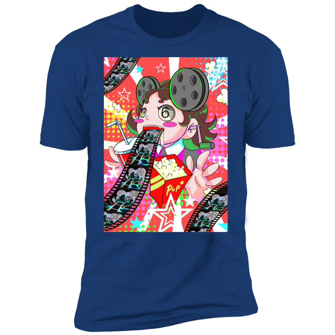 T-Shirts Royal / S Ero Guro Men's Premium T-Shirt