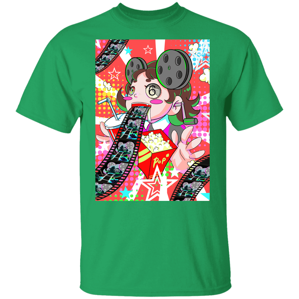 T-Shirts Irish Green / YXS Ero Guro Youth T-Shirt