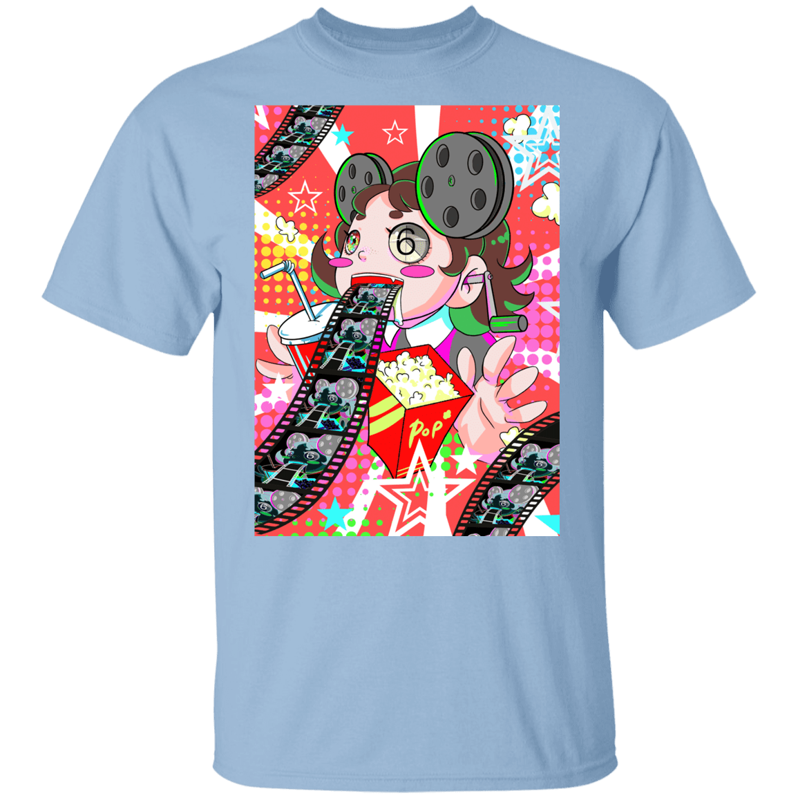 T-Shirts Light Blue / YXS Ero Guro Youth T-Shirt