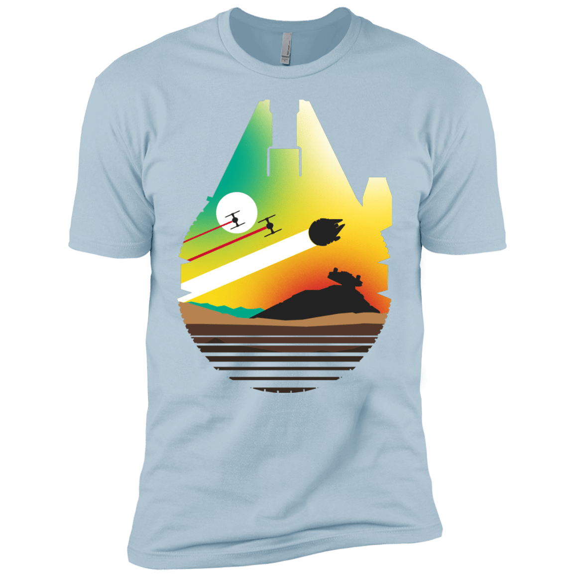 T-Shirts Light Blue / YXS Escape from Desert Planet Boys Premium T-Shirt