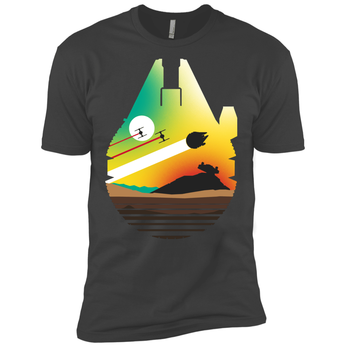 T-Shirts Heavy Metal / X-Small Escape from Desert Planet Men's Premium T-Shirt