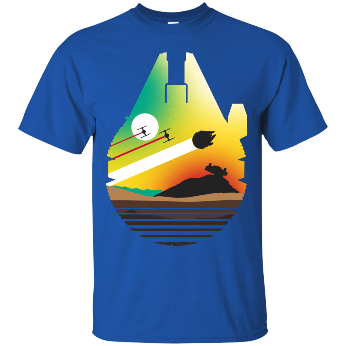 T-Shirts Royal / S Escape from Desert Planet T-Shirt