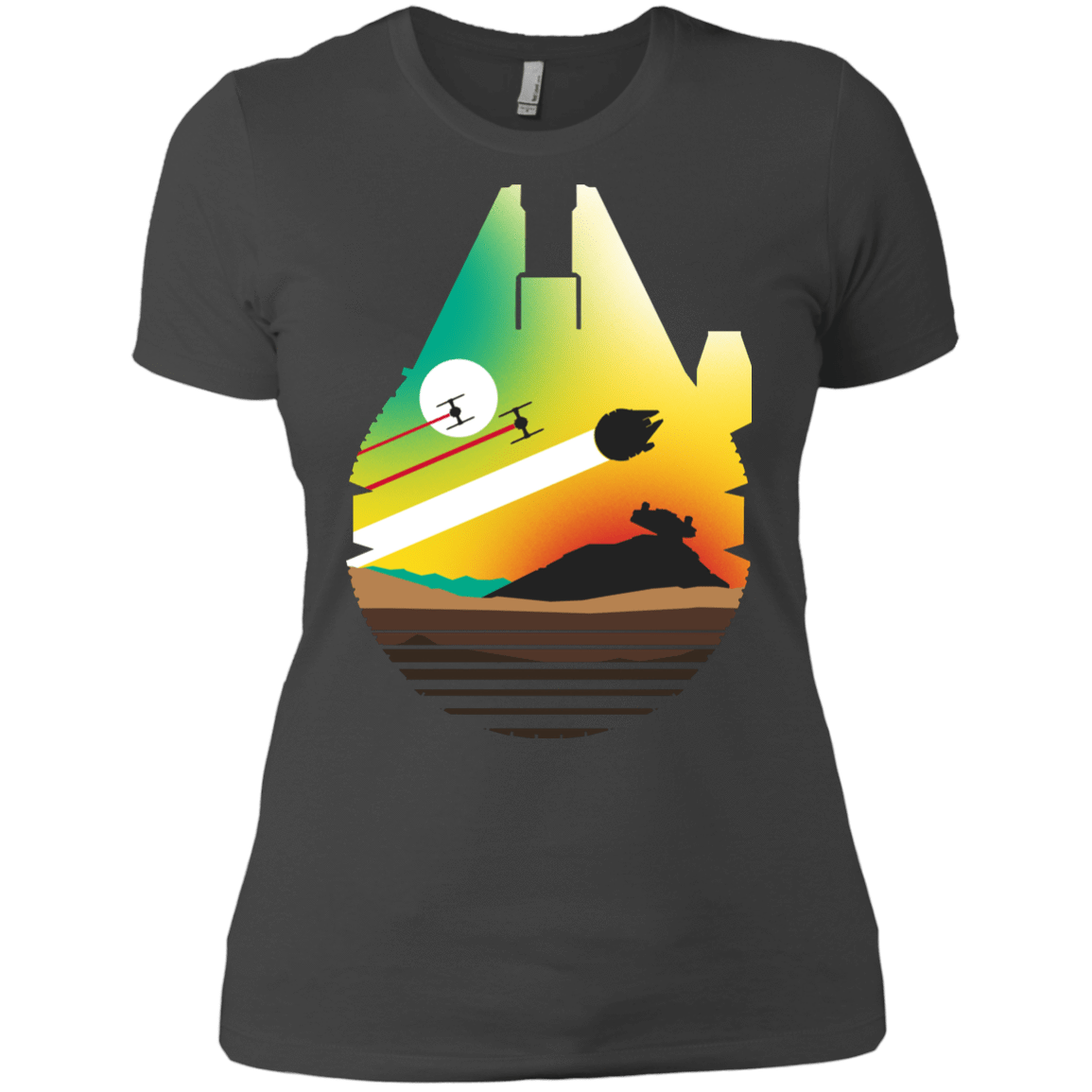 T-Shirts Heavy Metal / X-Small Escape from Desert Planet Women's Premium T-Shirt