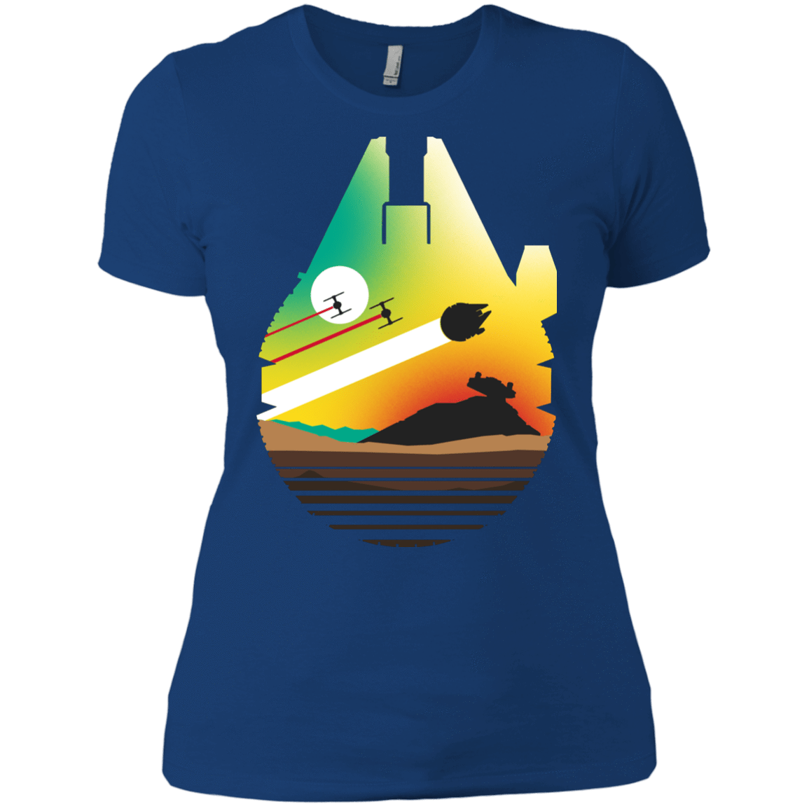 T-Shirts Royal / X-Small Escape from Desert Planet Women's Premium T-Shirt