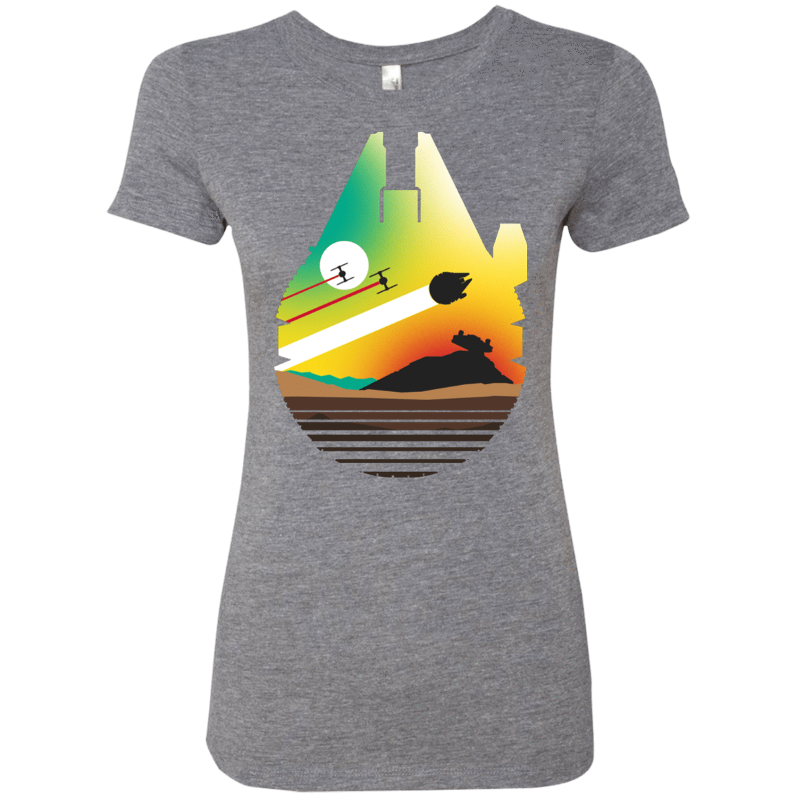 T-Shirts Premium Heather / S Escape from Desert Planet Women's Triblend T-Shirt