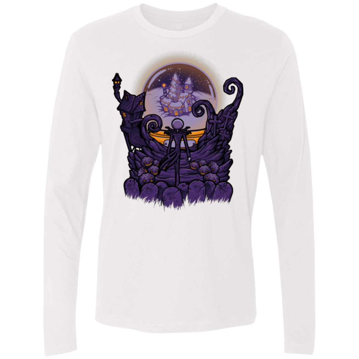 T-Shirts White / Small Escape From Nightmare Men's Premium Long Sleeve