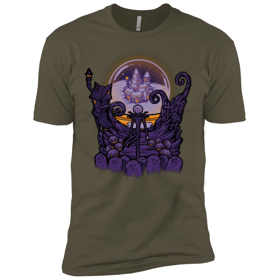 T-Shirts Military Green / X-Small Escape From Nightmare Men's Premium T-Shirt