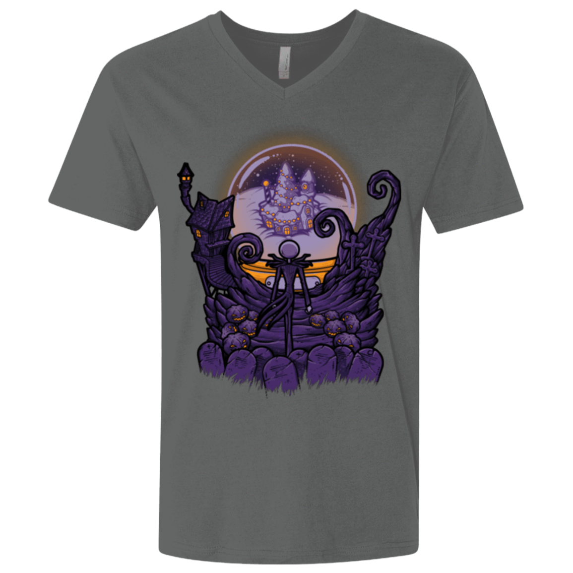 T-Shirts Heavy Metal / X-Small Escape From Nightmare Men's Premium V-Neck