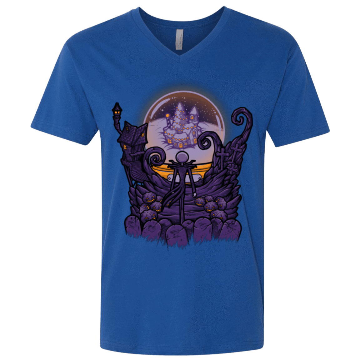 T-Shirts Royal / X-Small Escape From Nightmare Men's Premium V-Neck