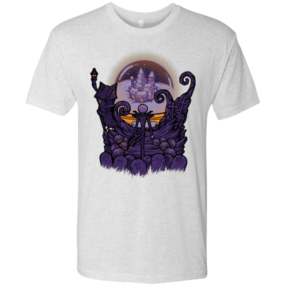 T-Shirts Heather White / Small Escape From Nightmare Men's Triblend T-Shirt