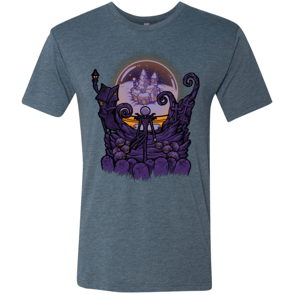 T-Shirts Indigo / Small Escape From Nightmare Men's Triblend T-Shirt