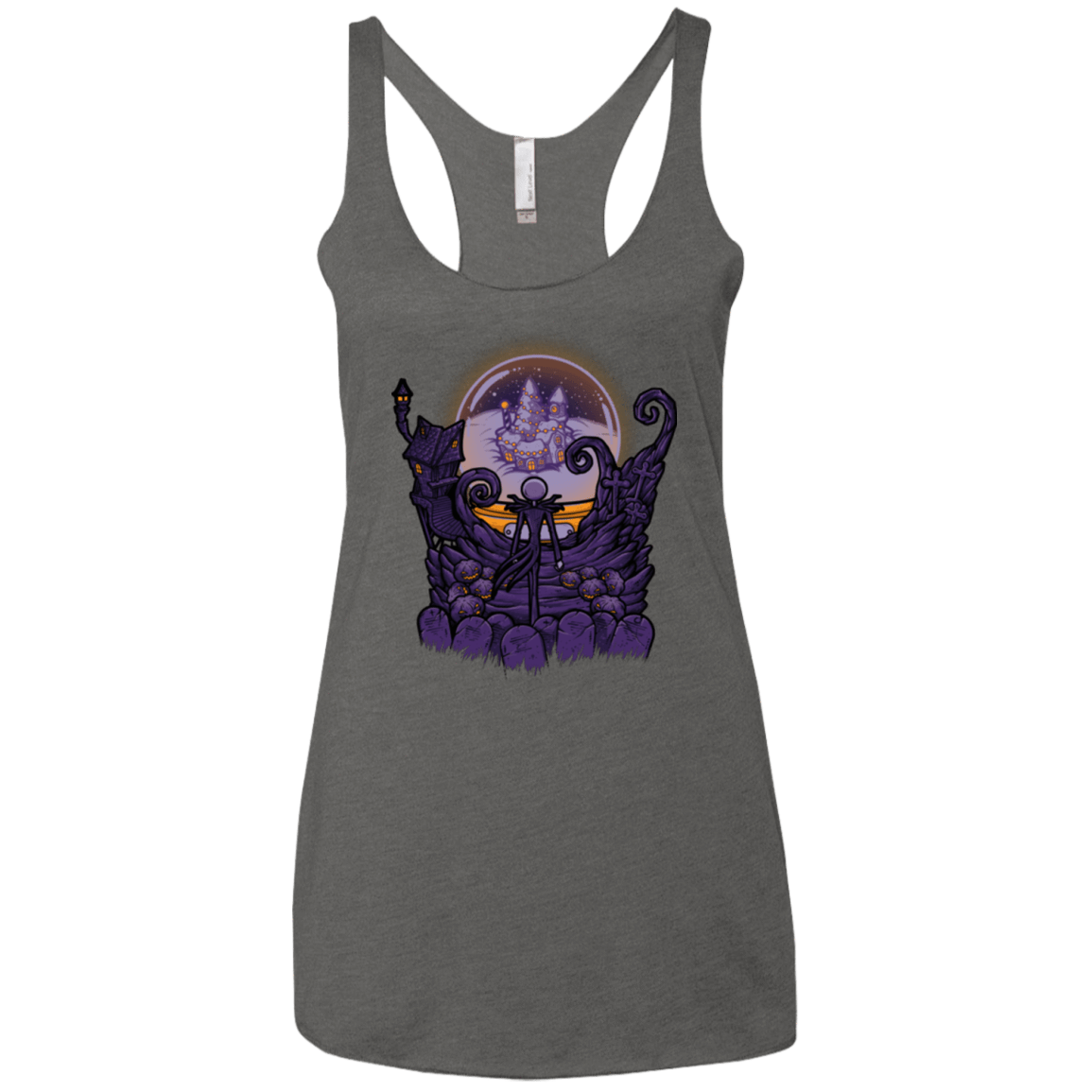 T-Shirts Premium Heather / X-Small Escape From Nightmare Women's Triblend Racerback Tank