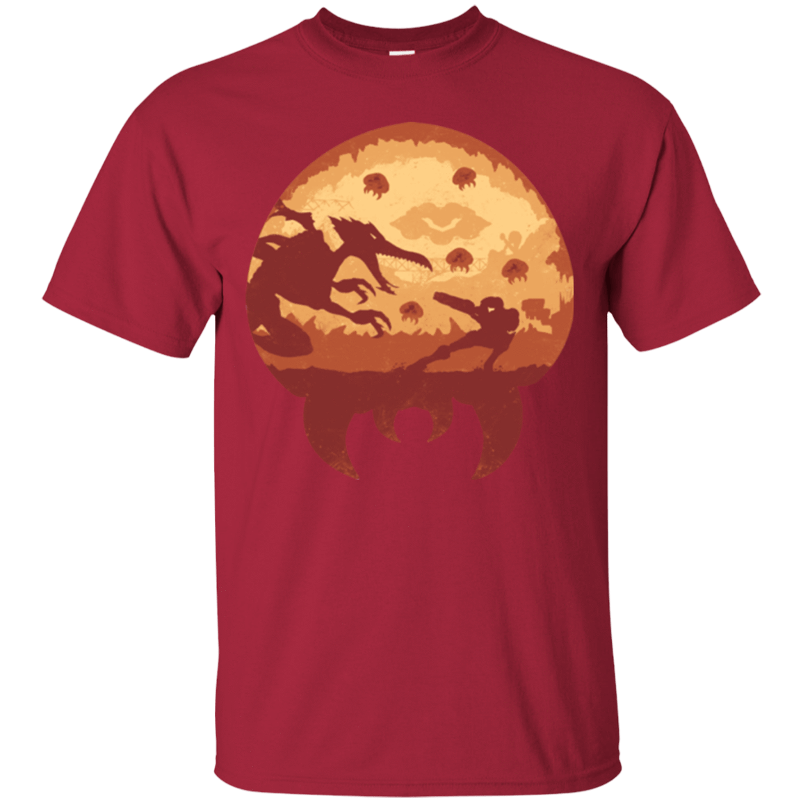 T-Shirts Cardinal / Small Escape from Zebes T-Shirt