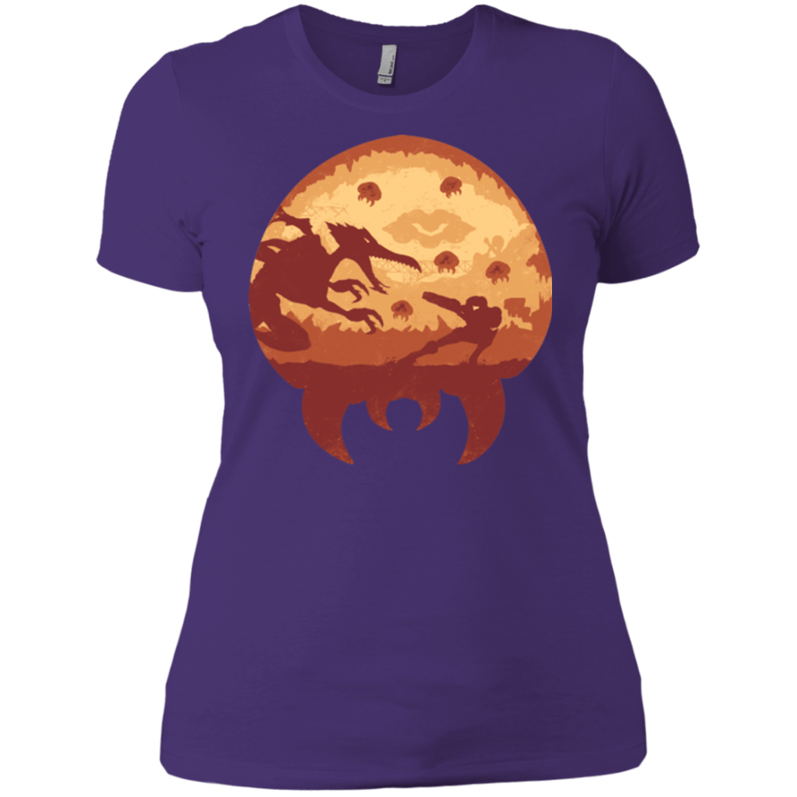 T-Shirts Purple / X-Small Escape from Zebes Women's Premium T-Shirt