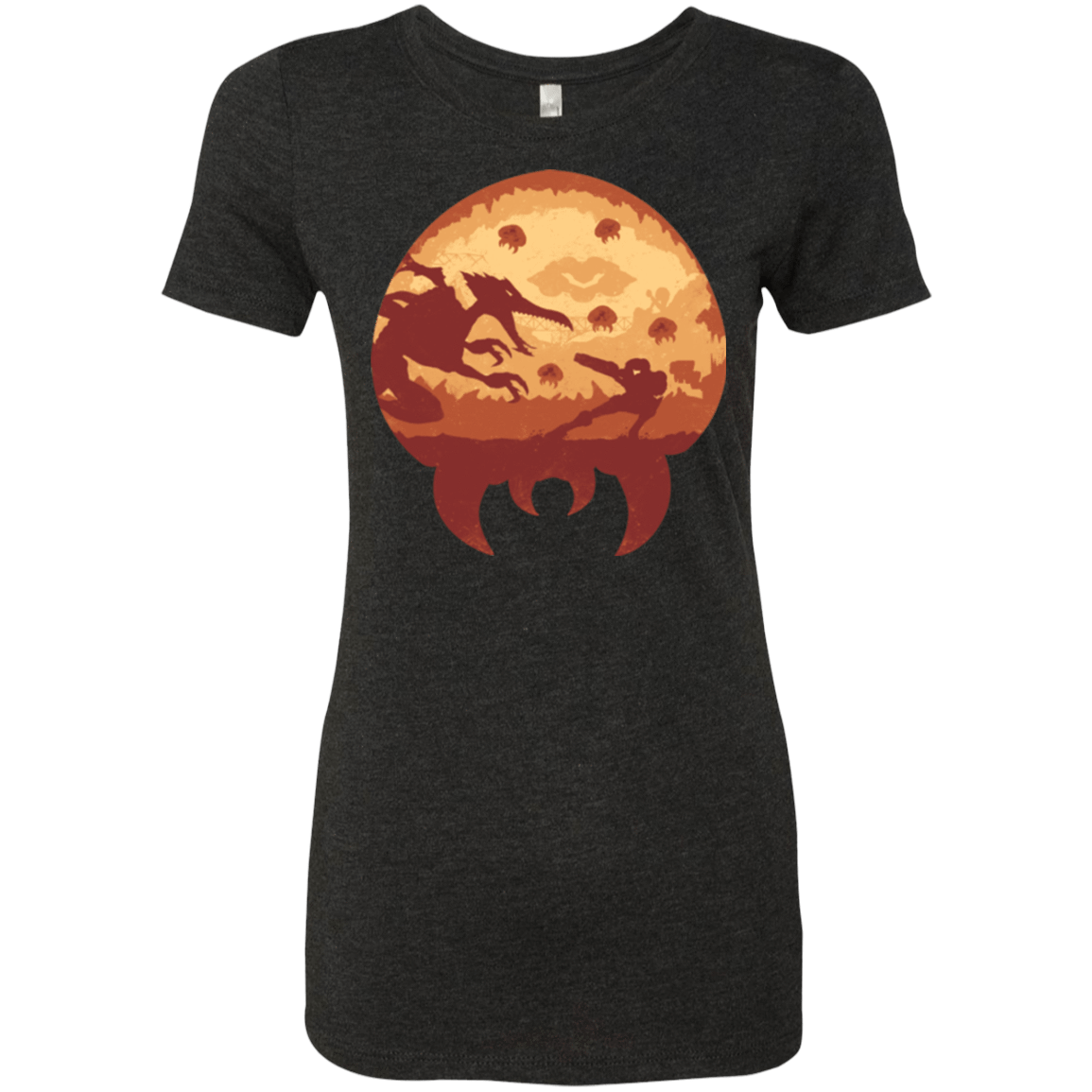 T-Shirts Vintage Black / Small Escape from Zebes Women's Triblend T-Shirt