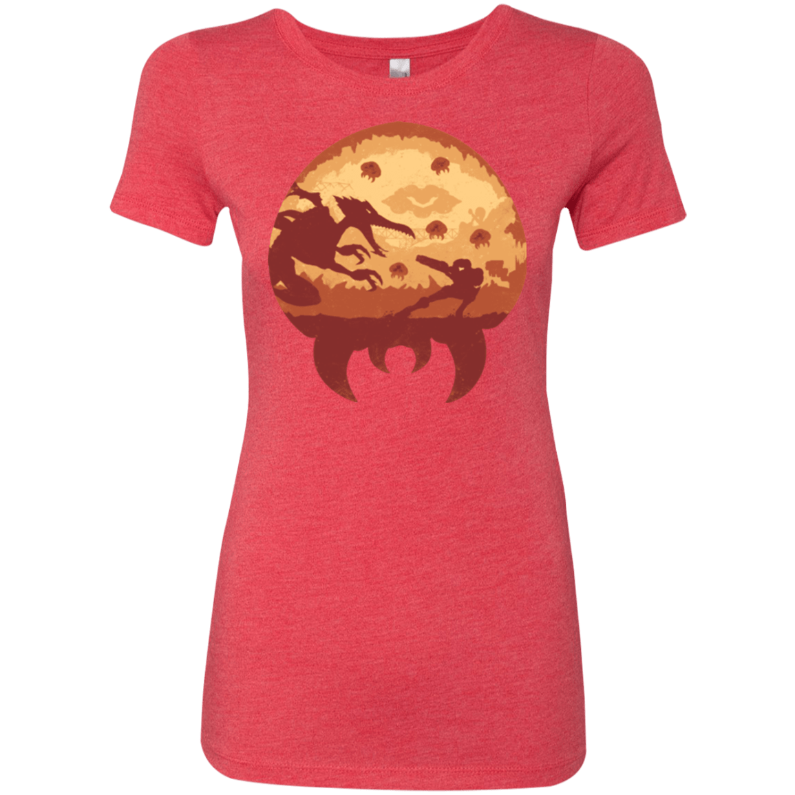 T-Shirts Vintage Red / Small Escape from Zebes Women's Triblend T-Shirt