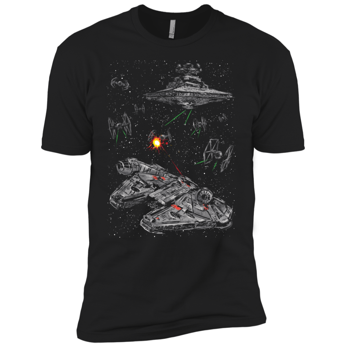 T-Shirts Black / YXS Escape the Imperial Navy Boys Premium T-Shirt