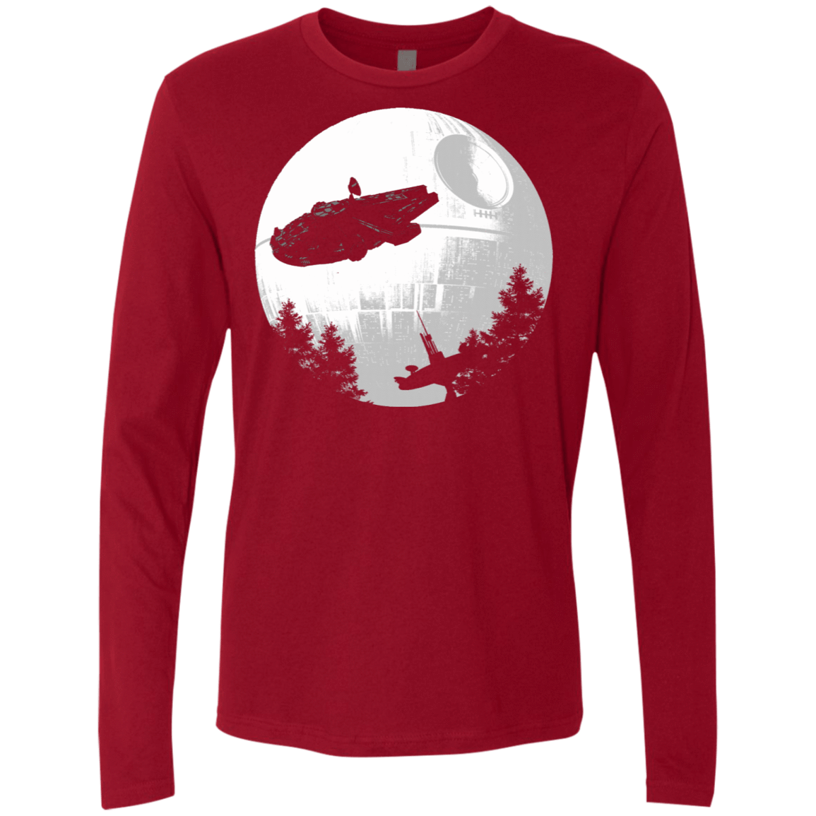 T-Shirts Cardinal / S ET Parody Men's Premium Long Sleeve