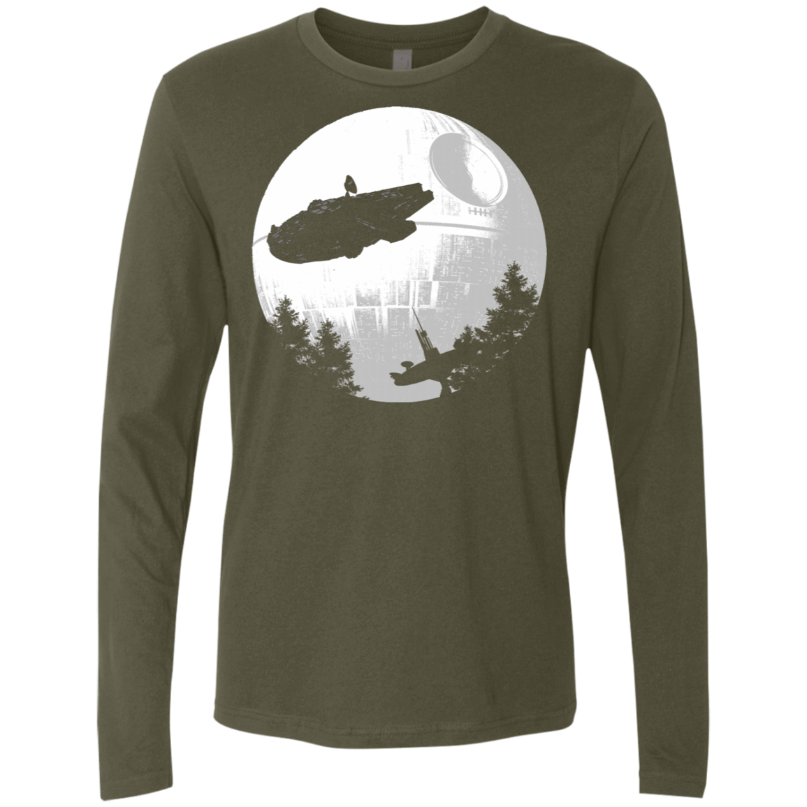 T-Shirts Military Green / S ET Parody Men's Premium Long Sleeve