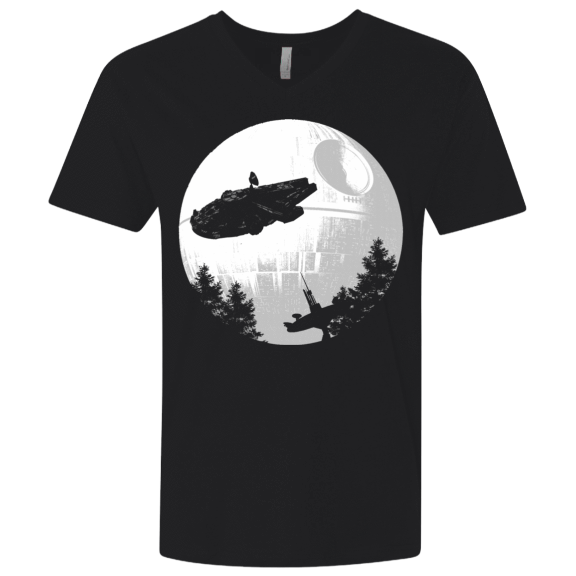 T-Shirts Black / X-Small ET Parody Men's Premium V-Neck