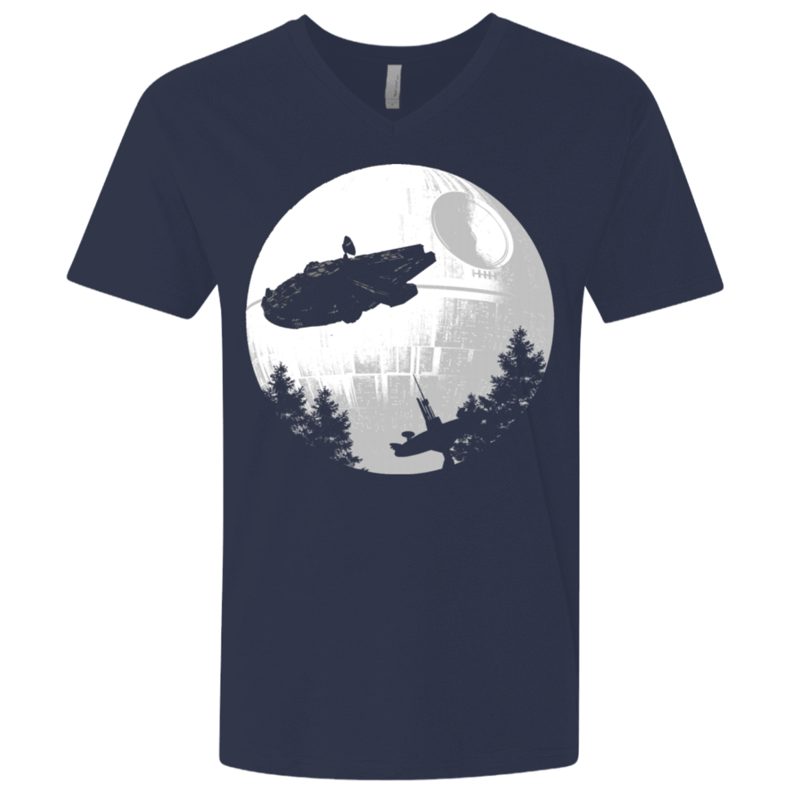 T-Shirts Midnight Navy / X-Small ET Parody Men's Premium V-Neck